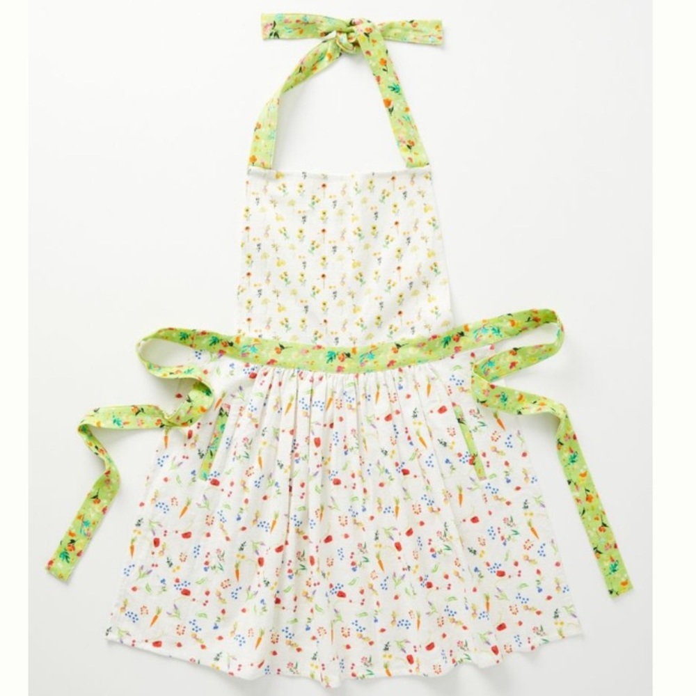 Anthropologie New without tags Apron carrot